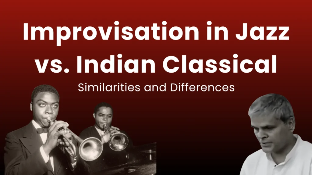 improvization in jazz vc in classical music