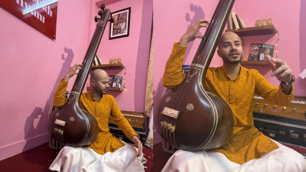 one to one 1-to-1beginner dhrupad training class in kathmandu nepal
