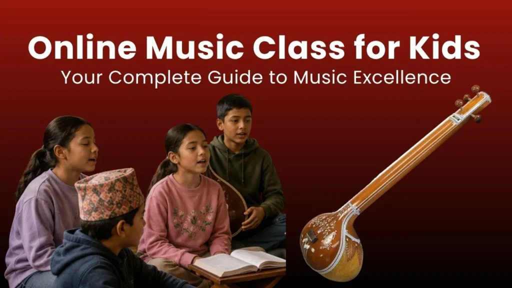 Best online music class for kids in Nepal